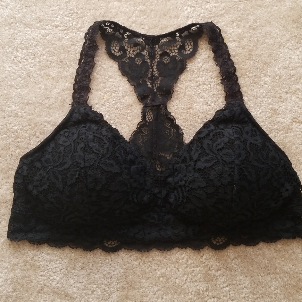Xhilaration Black Lace Bralette